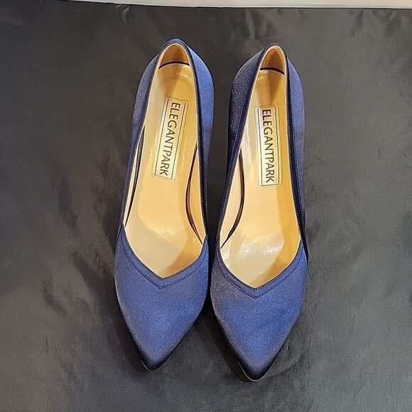 ELEGANTPARK HIGH HEEL STILETTOS POINTED TOE SUEDE WOMEN"S SHOE - Picture 4 of 15